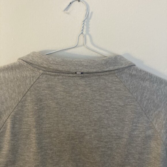Kit And Ace Men’s Sweater Quarter Zip Side Pocket Gray Size L - Picture 5 of 5